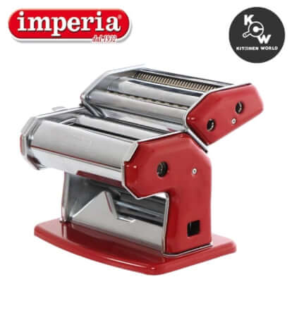 เครื่องรีดเส้นพาสต้าแบบมือหมุน Imperia Model 120 MM0005 สีแดง_8